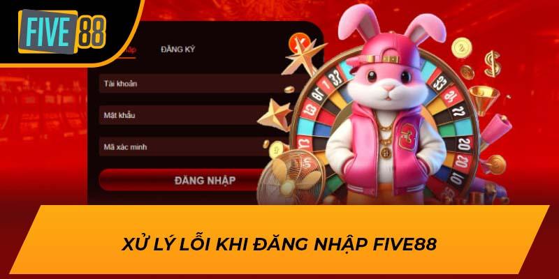 Hướng Dẫn Đăng Nhập FIVE88 Nhanh Chóng & An Toàn 2025 3 Xử lý lỗi khi đăng nhập FIVE88